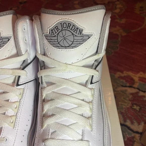 Nike Air Jordan 2 Retro “White Cement Grey” - Picture 3 of 14